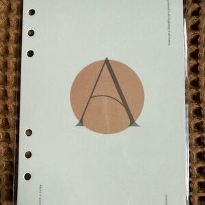 Cloth & Paper Planner Dashboard A5